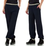 JCL taskutega tumesininesed vabaajapüksid