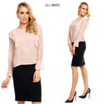 Elli White satsidega beebiroosa peopluus