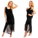 Sweet Miss must pikk pidulik šifoonkleit