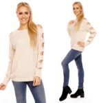 Luzabelle beez kootud kampsun